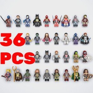 Superhero Minifigures Mystery Pack with 36 Figures