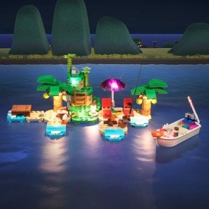 LED Light Kit for Lego Animal Crossing Boat Tour