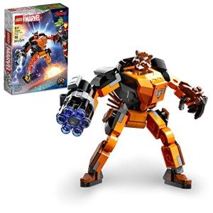 LEGO Marvel Rocket Mech Armor Set for Kids