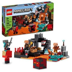 LEGO Minecraft Nether Bastion Battle Action Set
