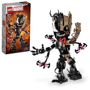 LEGO Marvel Venomized Groot Buildable Toy Figure