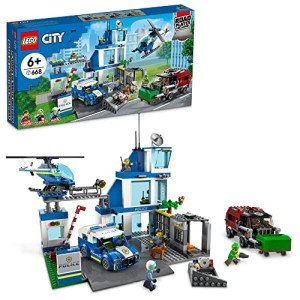 LEGO City Police Station Set with Vehicles and Minifigures