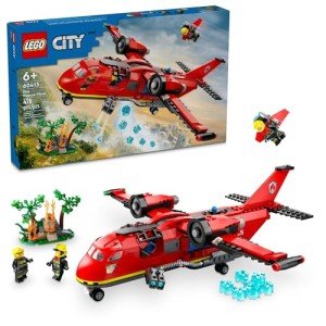 LEGO City Fire Rescue Plane with Minifigures