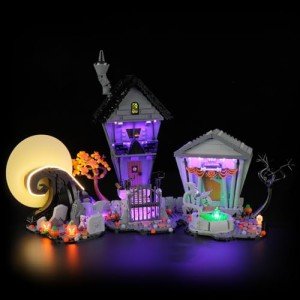 BRIKSMAX LED Light Kit for Lego Nightmare Before Christmas