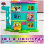 Gabby's Dollhouse Pandy Paws Balcony Playset