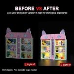 Rorliny LED Light Kit for Lego Gabby's Dollhouse