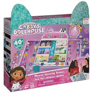 Gabby’s Dollhouse Meow-Mazing Board Game for Kids
