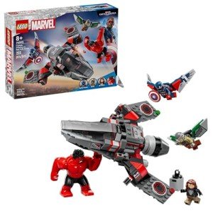 LEGO Marvel Captain America vs. Red Hulk Set