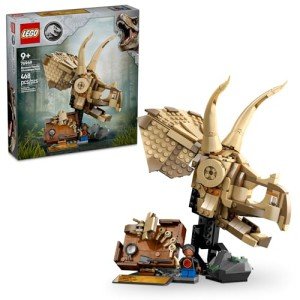 LEGO Jurassic World Triceratops Skull Building Set