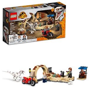 LEGO Jurassic World Atrociraptor Bike Chase Set