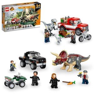LEGO Jurassic World Triceratops & Velociraptor Set