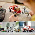LEGO Jurassic World Triceratops & Velociraptor Set