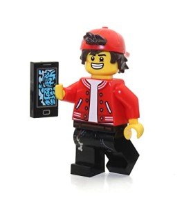 LEGO Hidden Side Jack Davids Minifigure with Ghost
