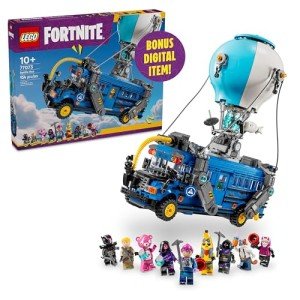 LEGO Fortnite Battle Bus Play Set with Minifigures