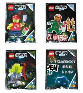 LEGO Hidden Side Minifigure Four Pack Combo