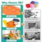 1800-Piece Classic Building Blocks Set with Accessories