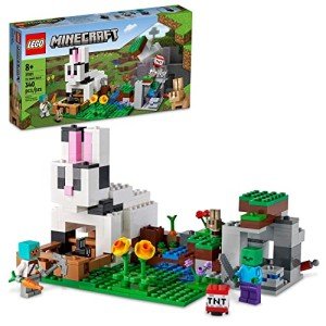 Lego Minecraft Rabbit Ranch Building Set 21181