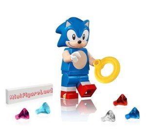 LEGO Ideas Sonic The Hedgehog Minifigure Set