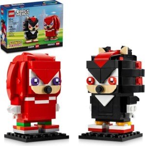 LEGO Sonic Hedgehog Knuckles & Shadow Brickheadz