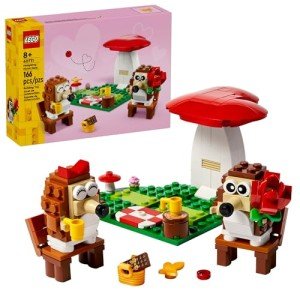 LEGO Hedgehog Picnic Playset for Kids 40711
