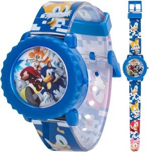 Sonic The Hedgehog Kids' LED Watch - Blue Strap