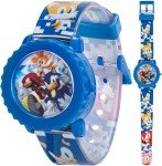 Sonic The Hedgehog Kids' LED Watch - Blue Strap