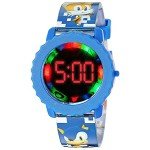 Sonic The Hedgehog Kids' LED Watch - Blue Strap
