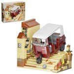 Indiana Jones Rickshaw Tuk Tuk Building Set - 404pcs