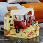 Indiana Jones Rickshaw Tuk Tuk Building Set - 404pcs