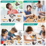 5-in-1 STEM Remote Control Building Kit for Kids