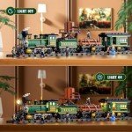 Wild West Freight Train Building Set - 1524 Pcs