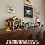 Wild West Freight Train Building Set - 1524 Pcs