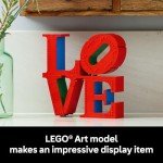 LEGO Art: Love Building Set for Adults