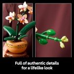 LEGO Mini Orchid Building Set for Home Decor