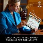LEGO Icons Retro Radio Building Set - 10334