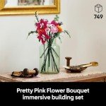 LEGO Pretty Pink Flower Bouquet Building Set