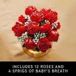 LEGO Botanicals Red Rose Building Set 10328
