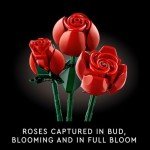 LEGO Botanicals Red Rose Building Set 10328