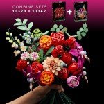 LEGO Botanicals Red Rose Building Set 10328
