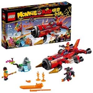 LEGO Monkie Kid Red Son’s Inferno Jet Set