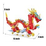 Lunar New Year Dragon Building Blocks Set