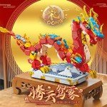 Lunar New Year Dragon Building Blocks Set