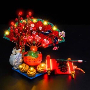 Lego-Compatible LED Light Kit for Spring Festival
