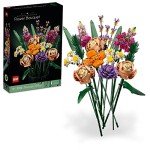 LEGO Flower Bouquet Building Set for Home Decor