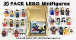 10 Random Authentic Lego Minifigures Pack