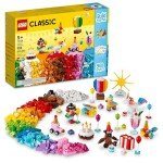 LEGO Classic Party Bricks Set with 12 Mini Toys