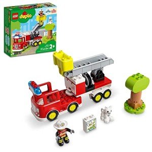 LEGO DUPLO Fire Truck Toy Set for Toddlers