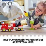 LEGO DUPLO Fire Truck Toy Set for Toddlers