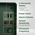 Outdoor Ultrasonic Animal Repeller with Motion Sensor