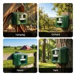 Outdoor Ultrasonic Animal Repeller with Motion Sensor